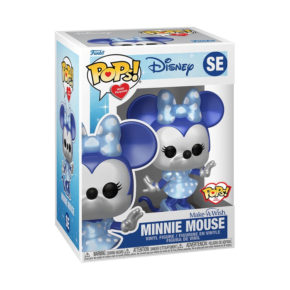 Funko Pop Disney Minnie Mouse Metallic Make A Wish 2022 Vinyl Figure SE 63668